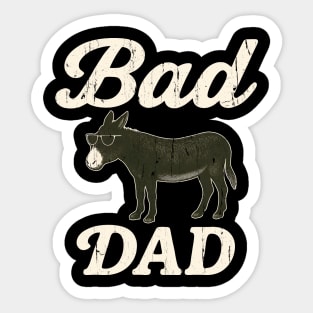 Bad Ass Dad Sticker